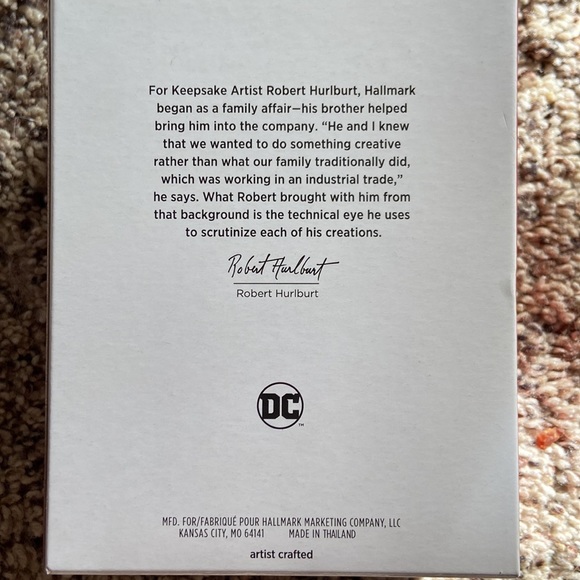 Hallmark 2021 DC Comics The SuicideSquad Peacemaker Keepsake Ornament - Picture 4 of 5